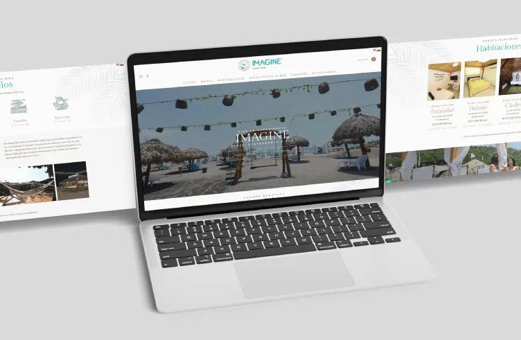 Imagine Beach Hotel: sitios web